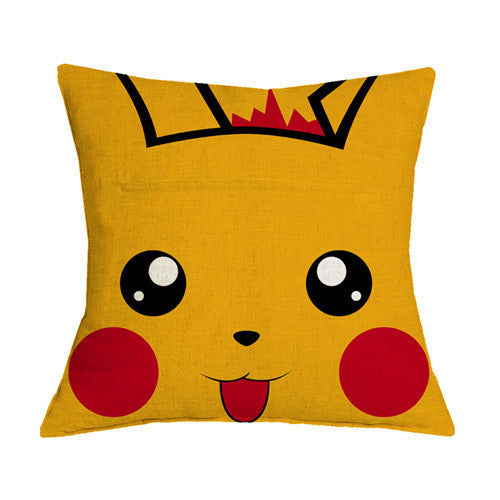 Housse de coussin Pokémon : Taie d'oreiller ou coussin Pikachu – La  Boutique Pokémon
