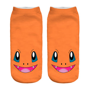 Socquettes Salamèche orange Pokémon