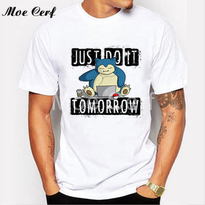 T-shirt Just Do It Tomorrow Ronflex