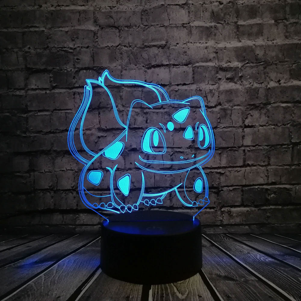 Lampe 3D Pokémon Bulbizarre
