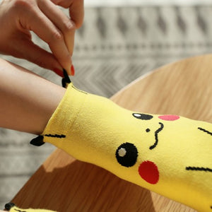 Chaussettes Pokémon : Pikachu oreilles