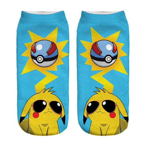 Socquettes Pokémon : Pikachu Superball