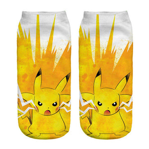 Socquettes Pokémon : Pikachu Éclair