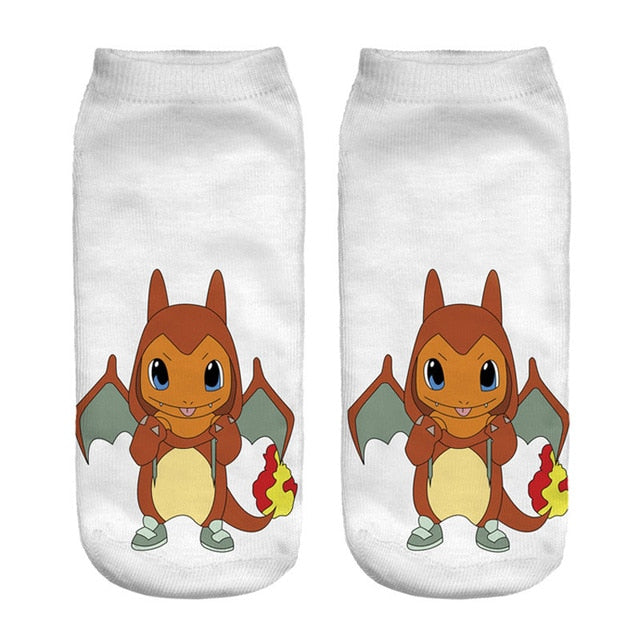 La Boutique Pokémon : Socquettes Salamèche déguisé en Dracaufeu