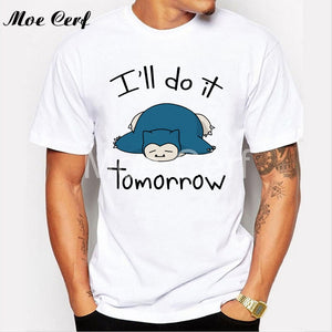 T-shirt Ronflex I'll do it tomorrow