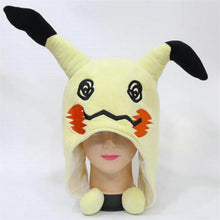 Charger l&#39;image dans la galerie, Bonnet de Mimiqui Pokémon avec pompons