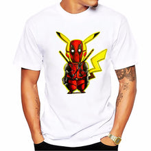 Charger l&#39;image dans la galerie, T-shirt Pikachu x Deadpool Pokémon Super Heros