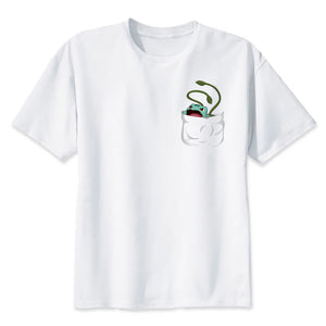 T-shirt Bulbizarre avec lianes dans poche