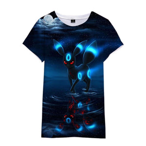 T-shirt Noctali bleu nuit Pokémon